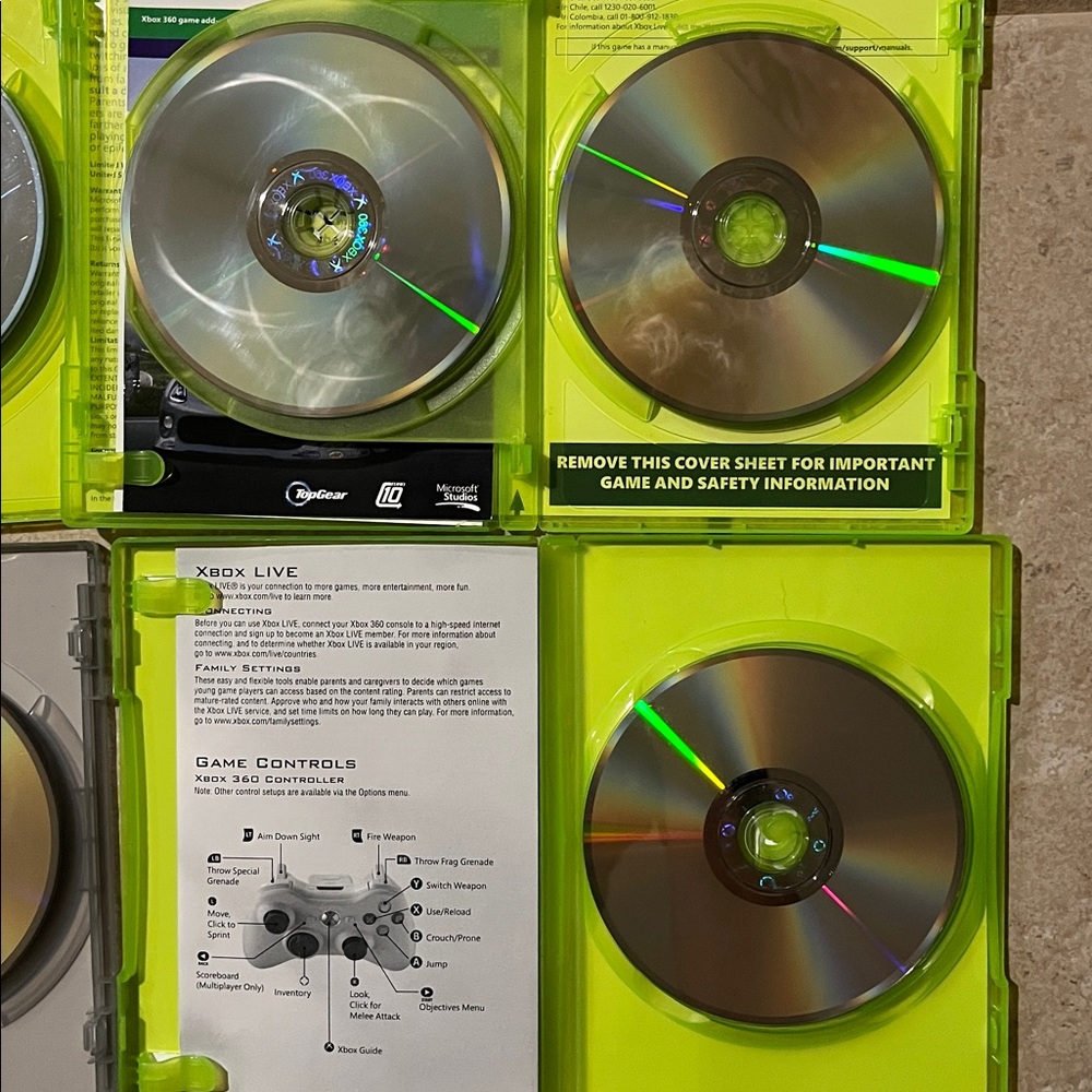 Xbox 360 Game Bundle - 2 Call of Duty, Forza Motorsport 4, MX vs. ATV Alive - Picture 5 of 6